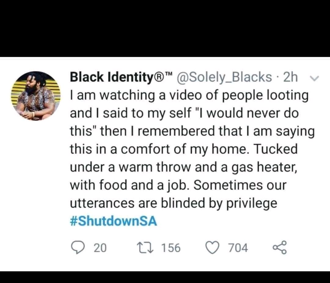 ZizweMabece's tweet photo. I TOTALLY GET IT...  #ShutdownSA #GautengShutdown #KZNshutdown https://t.co/sA0IqOquo3