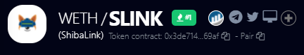 ShibaLinkToken's tweet photo. Still proud of our #SLINK family. Just waiting on @CoinMarketCap to list us. We're ready to moonshot with the development and marketing going on with $SLINK!

Thanks for 1200 holders. Much more to come. https://t.co/hXDLRxoIRY