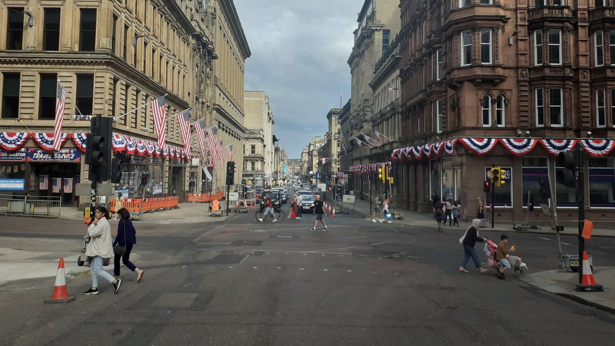 Filming on #IndianaJones 5 is underway in Glasgow, and the city's been made to look a bit like New York thedigitalfix.com/indiana-jones/…