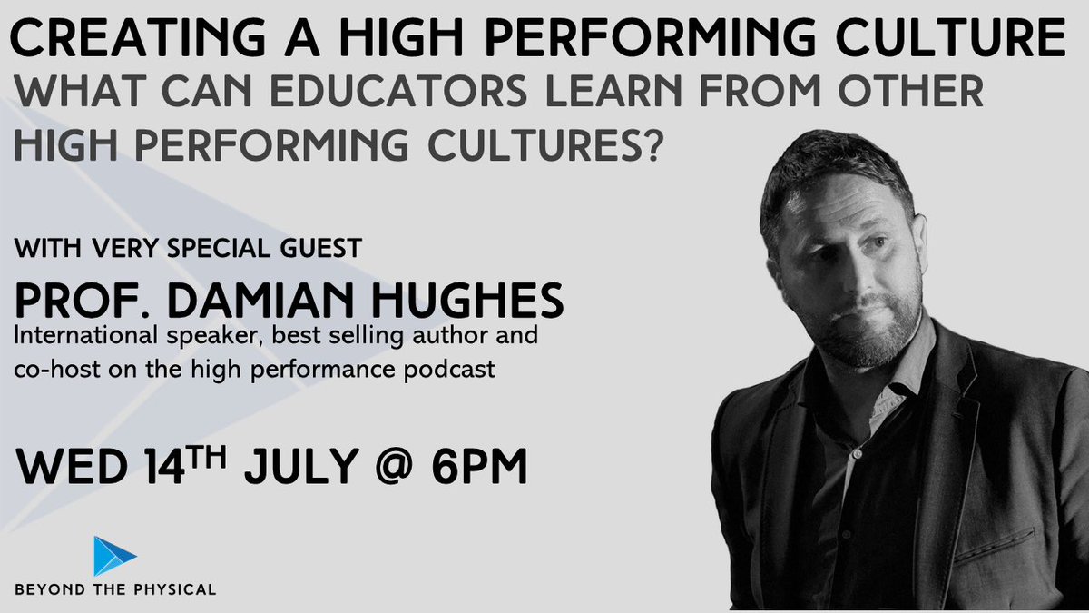 🧑‍💻LATEST WEBINAR 💡How about this for an unmissable learning opportunity?! 📈We welcome @LiquidThinker this Wednesday evening to discuss what education can learn from other high performance cultures. ✍️ Sign up here bit.ly/3i2O66n