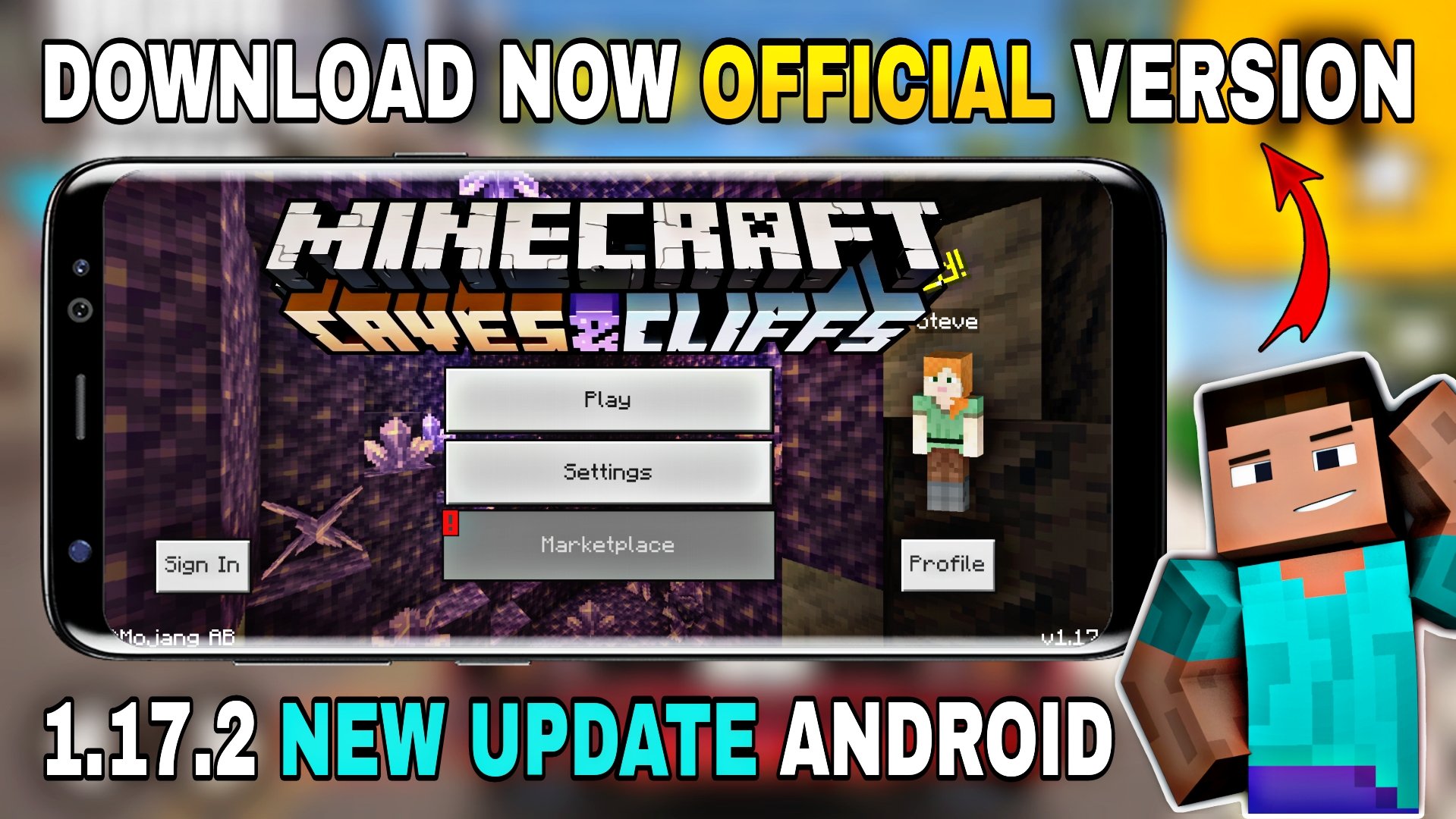 Download Minecraft PE 1.17.10 for Android