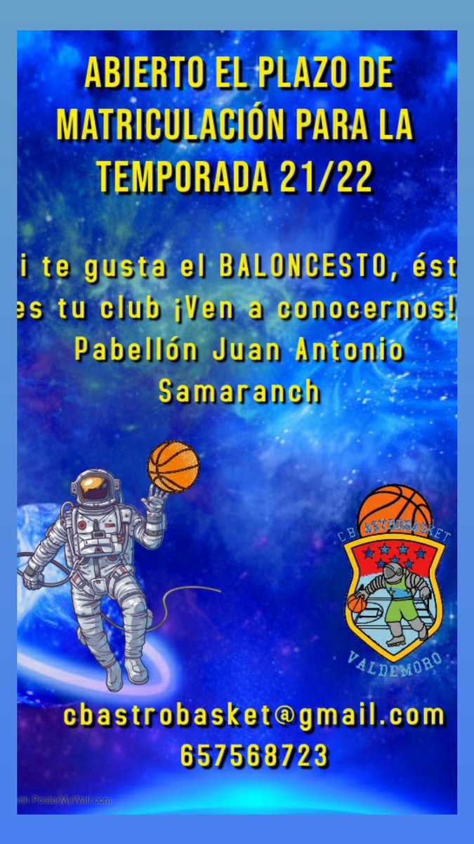 CB_AstroBasket's tweet photo. Si te gusta el BALONCESTO, este es tu club. 657568723 https://t.co/3sB2og6Dub