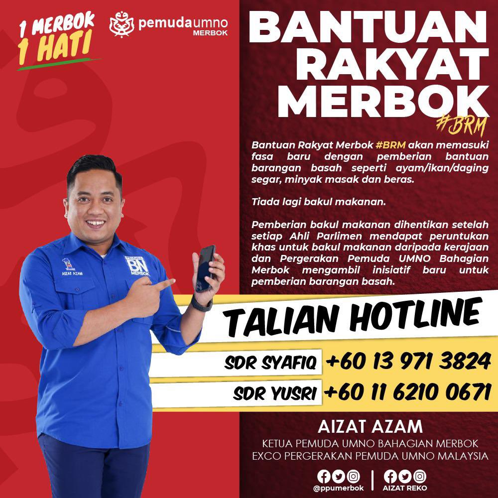 aizatreko's tweet image. So selepas Krj salurkan dana 300ribu melalui Ahli Parlimen, saya pun putuskan untuk tukar sumbangan saya kpd barangan basah spt ayam/ikan/daging bersama minyak/telur dan beras.

Walaupun MP Merbok dr parti PKR, dan saya UMNO, tp demi rakyat Merbok, kami letak tepi perbezaan.