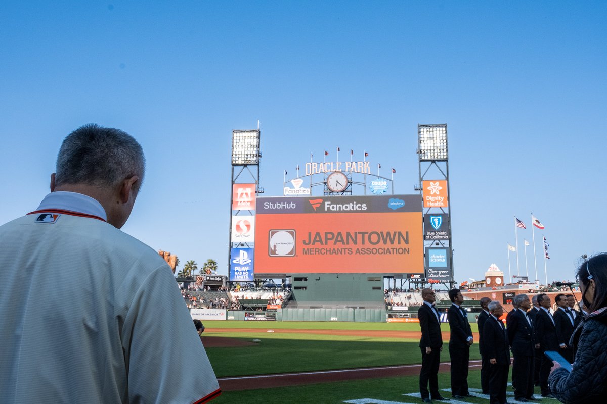 Thank you <a href="/SFGiants/">SFGiants</a> for inviting me to throw the first pitch at your Japanese Heritage Night celebrating Japanese/Japanese American culture &amp; community. Baseball holds a special place in the hearts of Japanese and American people. I’m glad we could all come together to enjoy it.