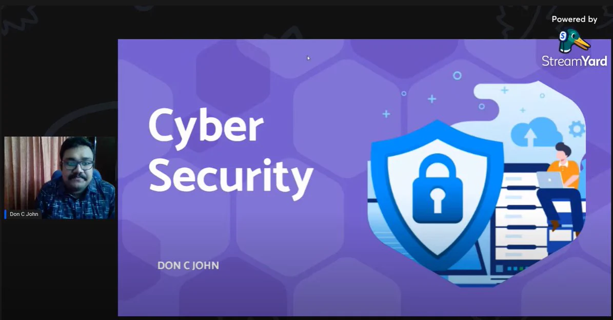 Cyber Security Webinar by Don C John