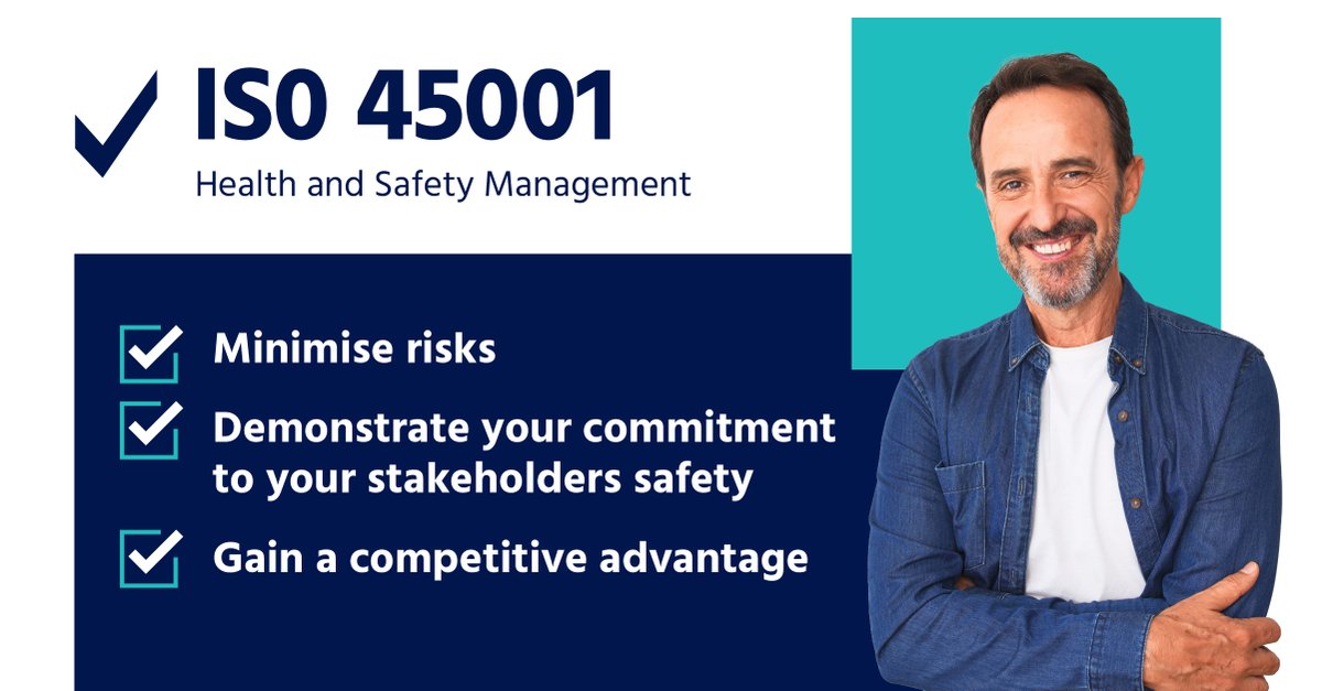 acm_cert's tweet image. Why should you invest in ISO 45001? To demonstrate your commitment to your stakeholders safety and gain a competitive advantage. hubs.la/H0RY08y0

#iso45001   #isocertification #iso