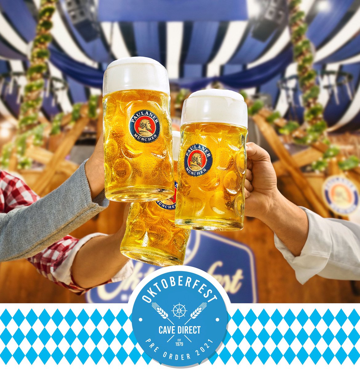cavedirect's tweet photo. 🍻 🇩🇪 🥨 

Our Okoberfest 2021 pre-order is finally here and we are bringing in some of the best German beers to celebrate in style. 

View the list here: https://t.co/ehl58w6Vt6 https://t.co/Tx6VYATxJU