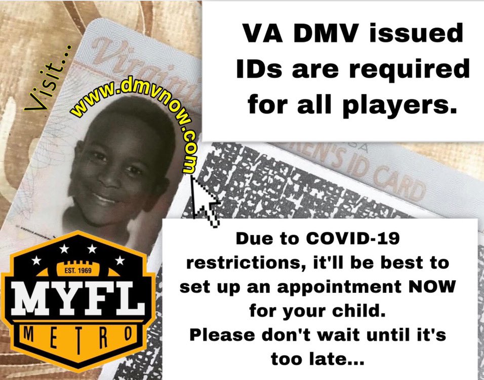 VAABlueDevils's tweet image. GOOD MORNING!!! Fall is right around the corner… Please check your child’s ID and make sure that it’s not expired! If it is, please make an appointment with DMV, today!!! #VAA #Metro #DMVNow #IDsNeeded #AlmostThatTime #LetsGetItDoneNOW