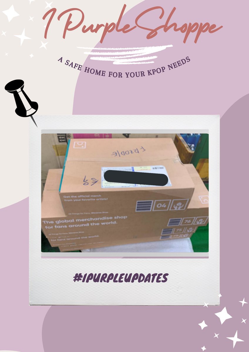 IPurpleShoppe1's tweet photo. Hi purples! Some of the Butter CD Singles and Pop up merch have already arrived at out KR Address 💜 #IPURPLEUPDATES https://t.co/HNMM2Q4Z4S