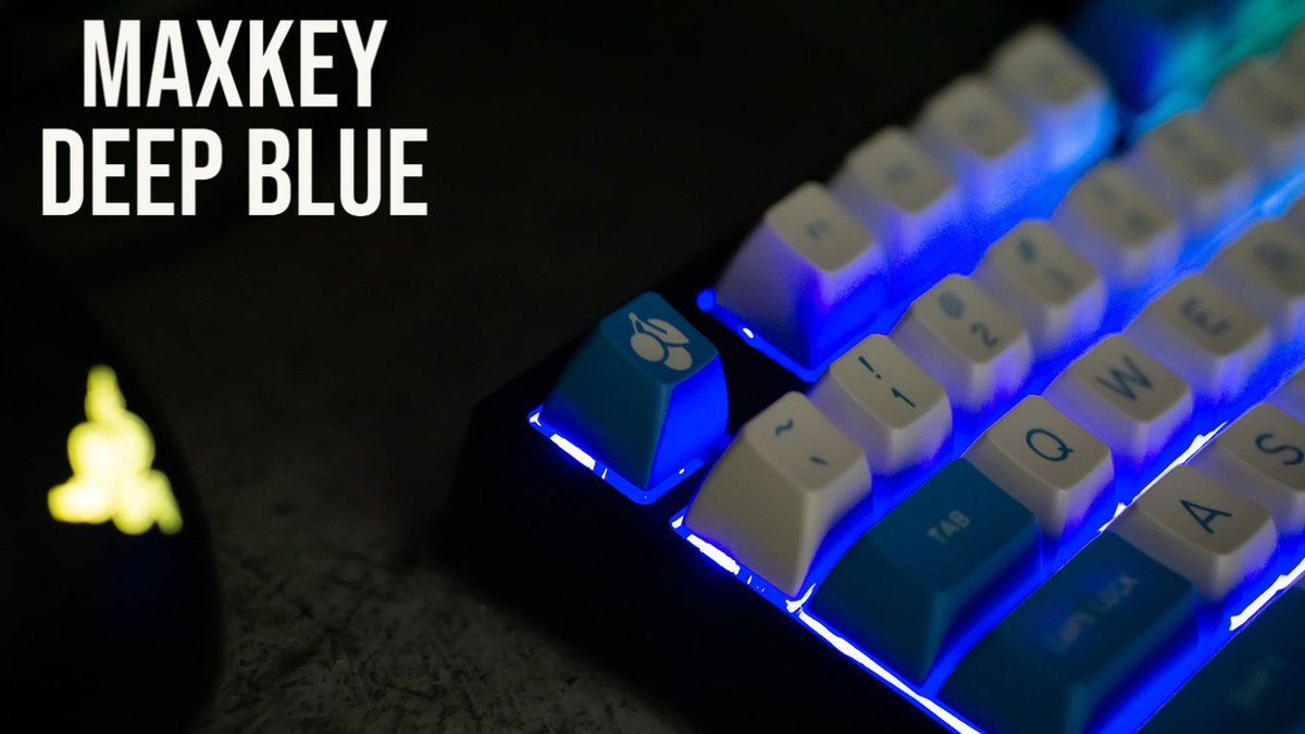 PrestonS_YT's tweet photo. - NEW VIDEO ALERT -
Maxkey Deep Blue Keycap Set Review | Thicc AF https://t.co/M0OAaZG8TK
#Maxkey #Originativeco #MechanicalKeyboard https://t.co/cv3KnB66MR