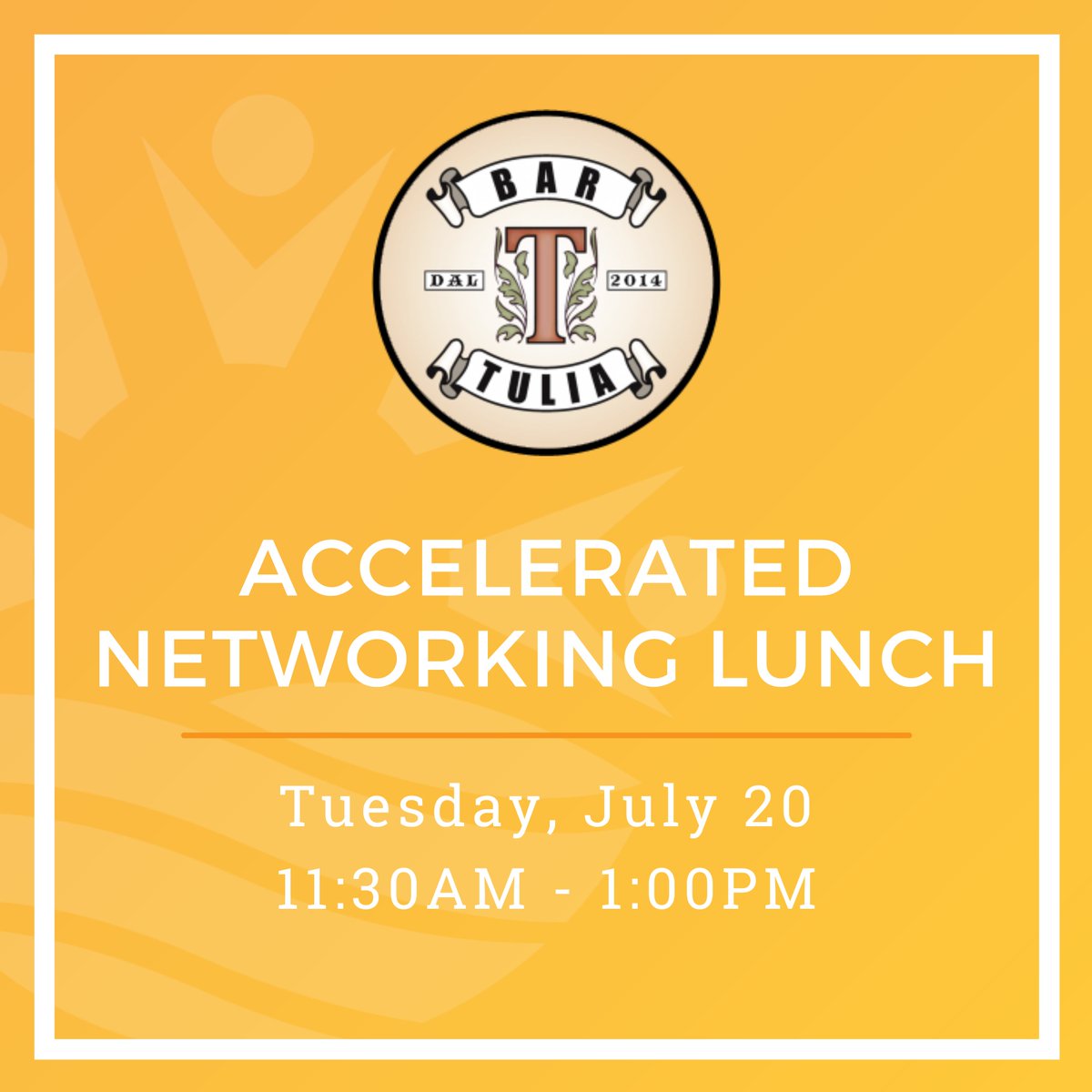 Don't forget to sign up for this month's Accelerated Networking Lunch at Bar Tulia Mercato! Register now before tickets are sold out! 

web.napleschamber.org/events/Acceler…