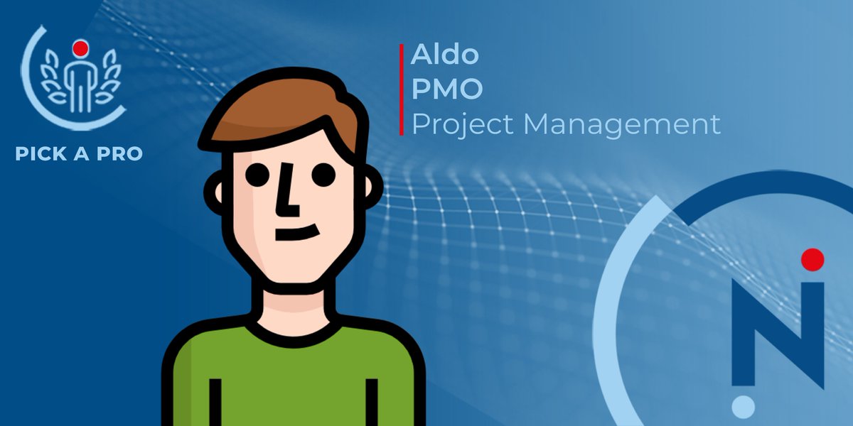 enetworkssrl's tweet photo. Cerchi un #PMO con una notevole attitudine al problem solving e al time management?
Il nostro Aldo è la persona giusta per te!
Scopri di più sui nostri #enpro nella sezione Pick a Pro:
https://t.co/dxXQDFgVus
#eNetworks #withdatawework #projectmanagement https://t.co/017cYgB26S