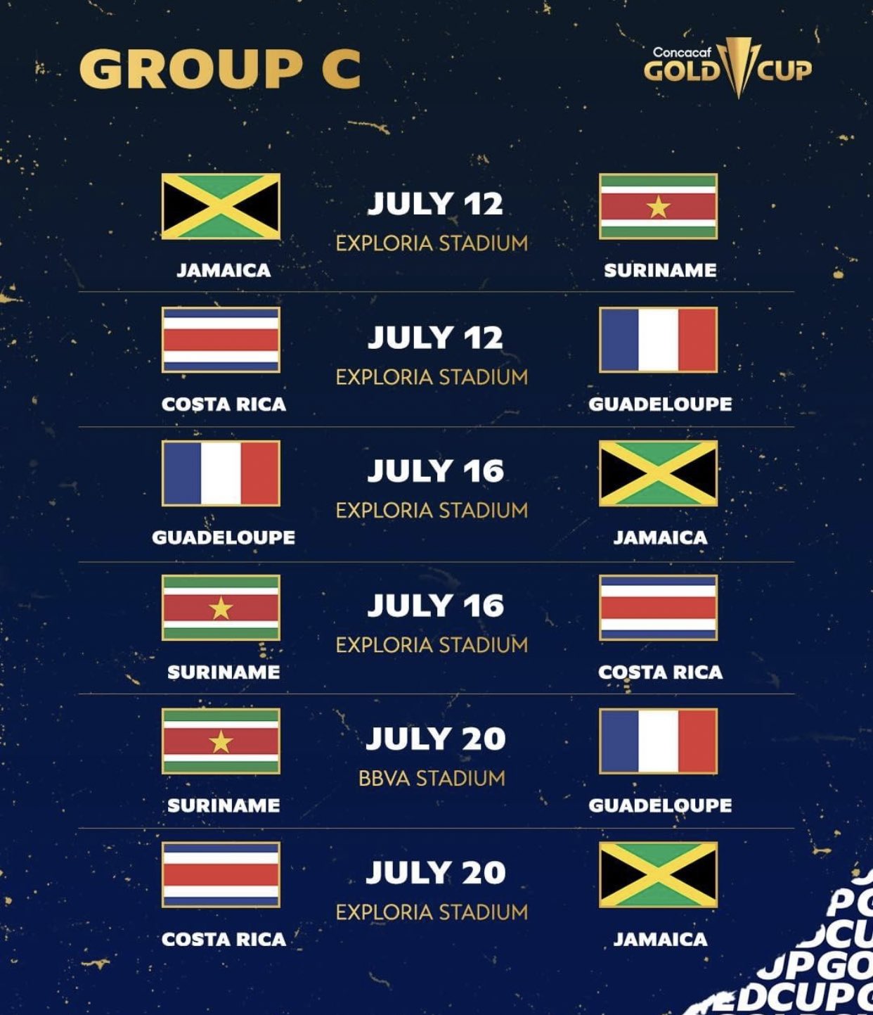 Team Jamaica on Twitter "Jamaica ReggaeBoyz🇯🇲 CONCACAF Gold Cup