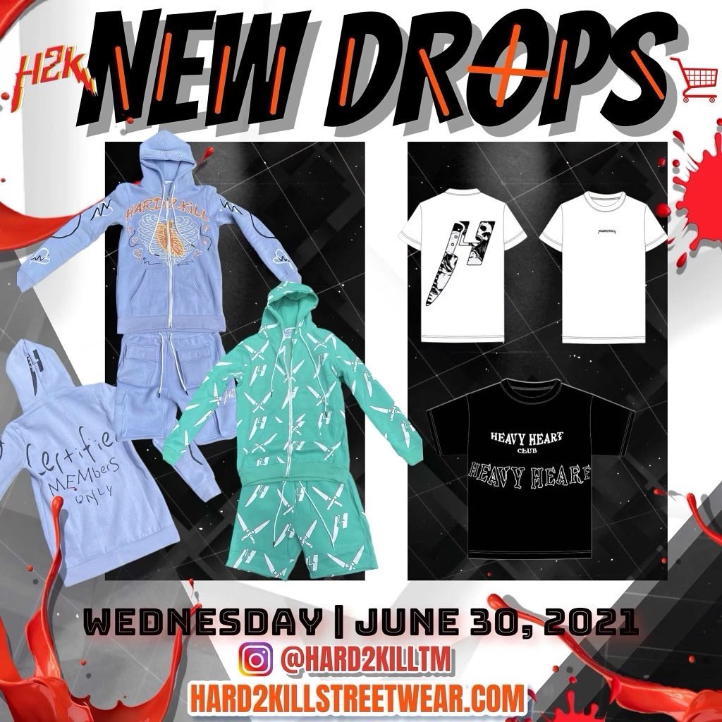 NEW DROPS 💧 #Hard2KiLL