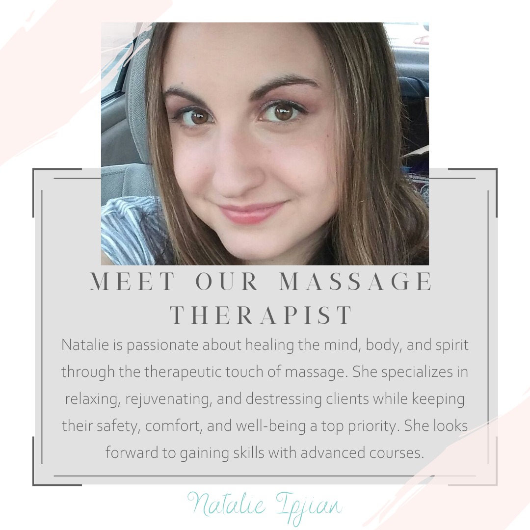 BeautyEvoke's tweet photo. Meet Natalie! She is an enthusiastic massage therapist with a deep love for the craft. Her goal is to give the most relaxing, yet effective massage. She looks forward to continue her education in different massage modalities and skills. We are grateful to have her here at Beauty https://t.co/iqancbpmx5