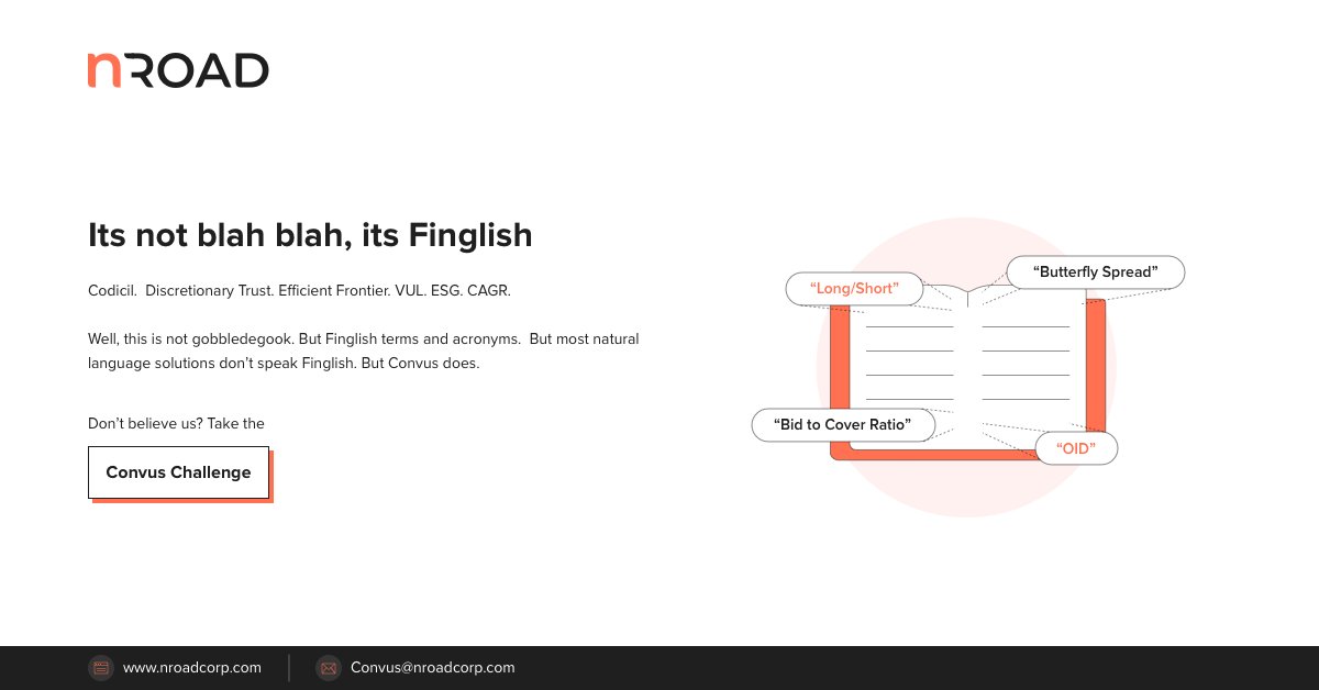 NroadPrabhod's tweet photo. Understanding financial terms within the context is what sets nRoad apart. #Finglish https://t.co/D97j72cQss