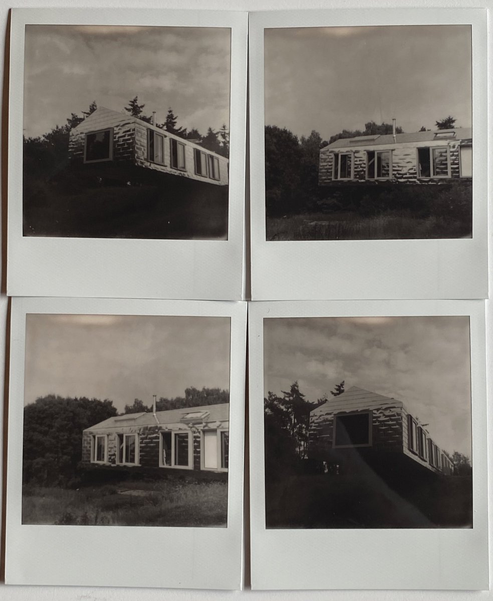 sodascone's tweet photo. Some B+W polaroids of #BalancingBarn #Suffolk #LivingArchitecture #MVRDV https://t.co/zWwyHBW3ub