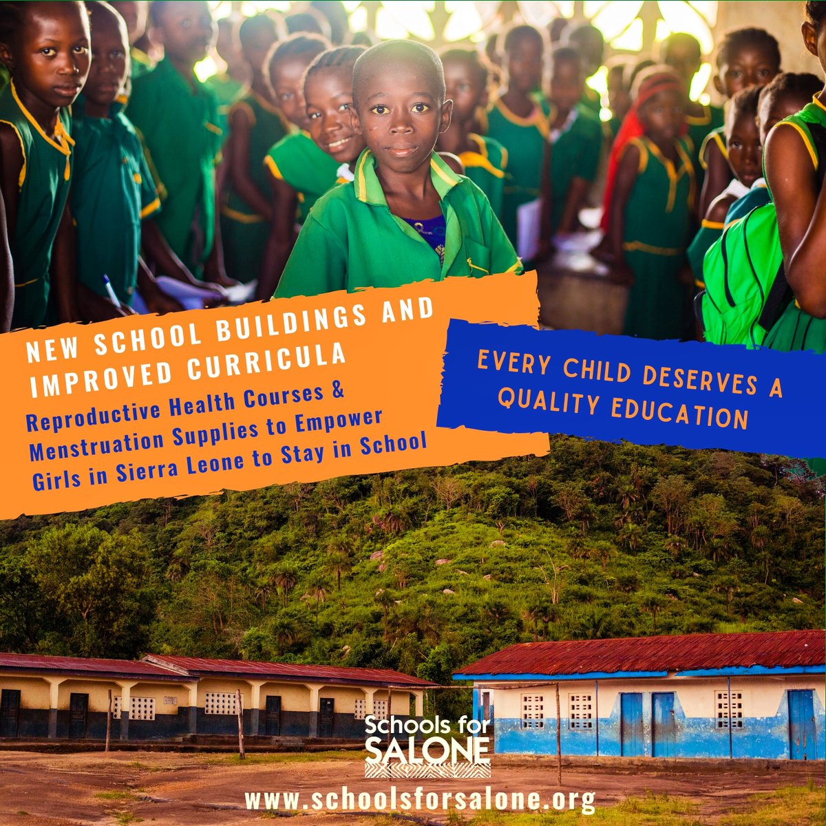 #SierraLeone is still recovering from an 11-year #CivilWar, an Ebola outbreak (2014-2016), and now faces rapidly increasing #COVID_19 cases and deaths. Surround our brothers and sisters with support by helping them keep their children safely enrolled in school learning programs.