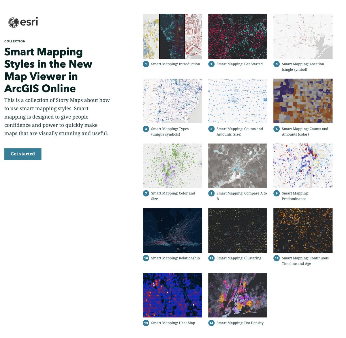 ArmyMapGuy_Avn's tweet image. This is powerful- explore your data at the speed of discovery. Get caught up with all the smart mapping styles available in the new Map Viewer. #esri #ArcGISOnline #smartmapping #esriuc