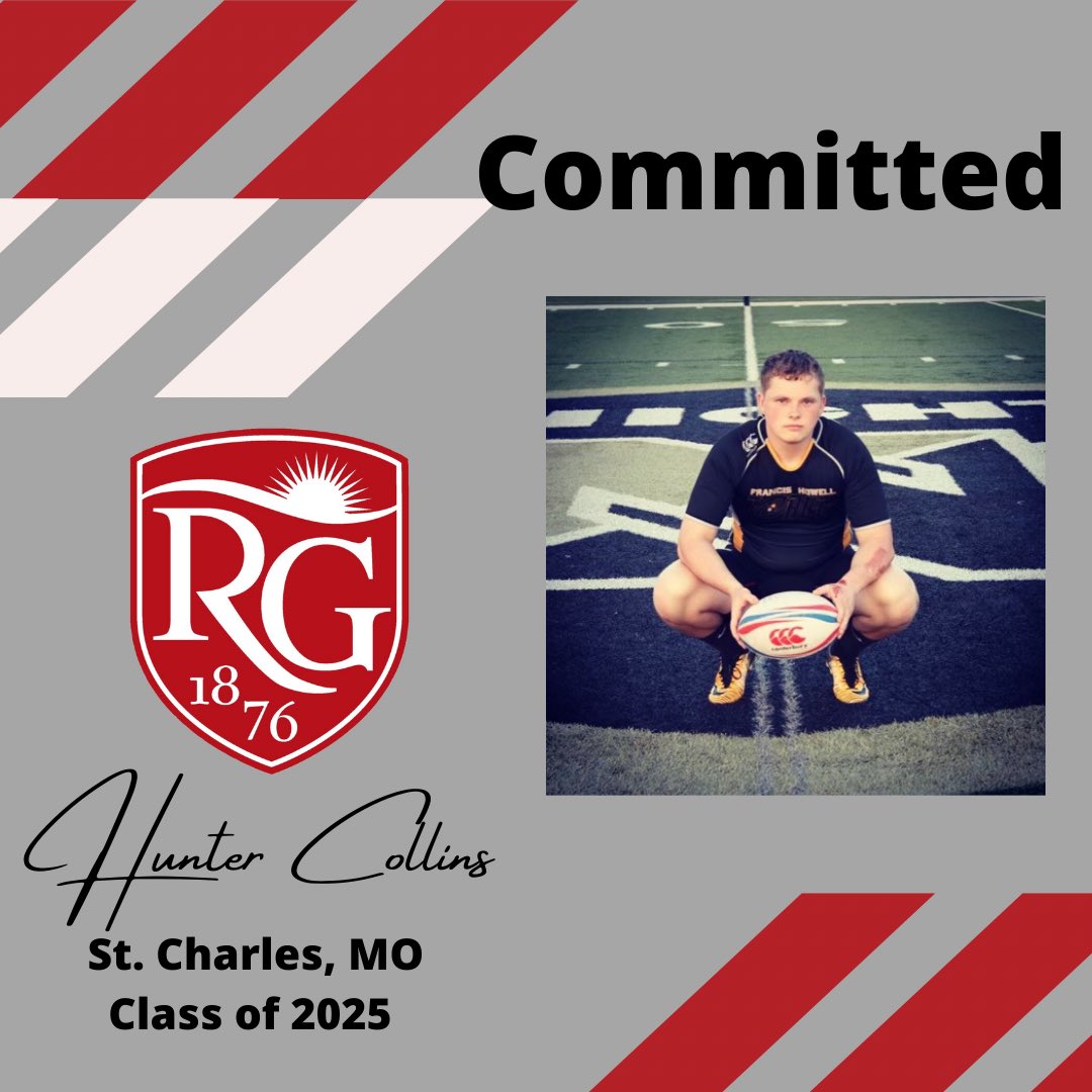 RugbyRio's tweet photo. Please welcome Hunter Collins as he joins the 🌪 Redstorm 🌪 this fall! Hunter will be bring experience in the forward pack and key decision making in our backline. From St. Charles, MO we are excited to see what he will bring to the program. #RioRugby https://t.co/qw4XEA4UNT