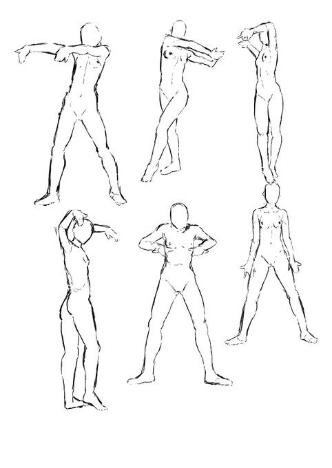 今日の模写 スケッチブックで雪崩が起こる 