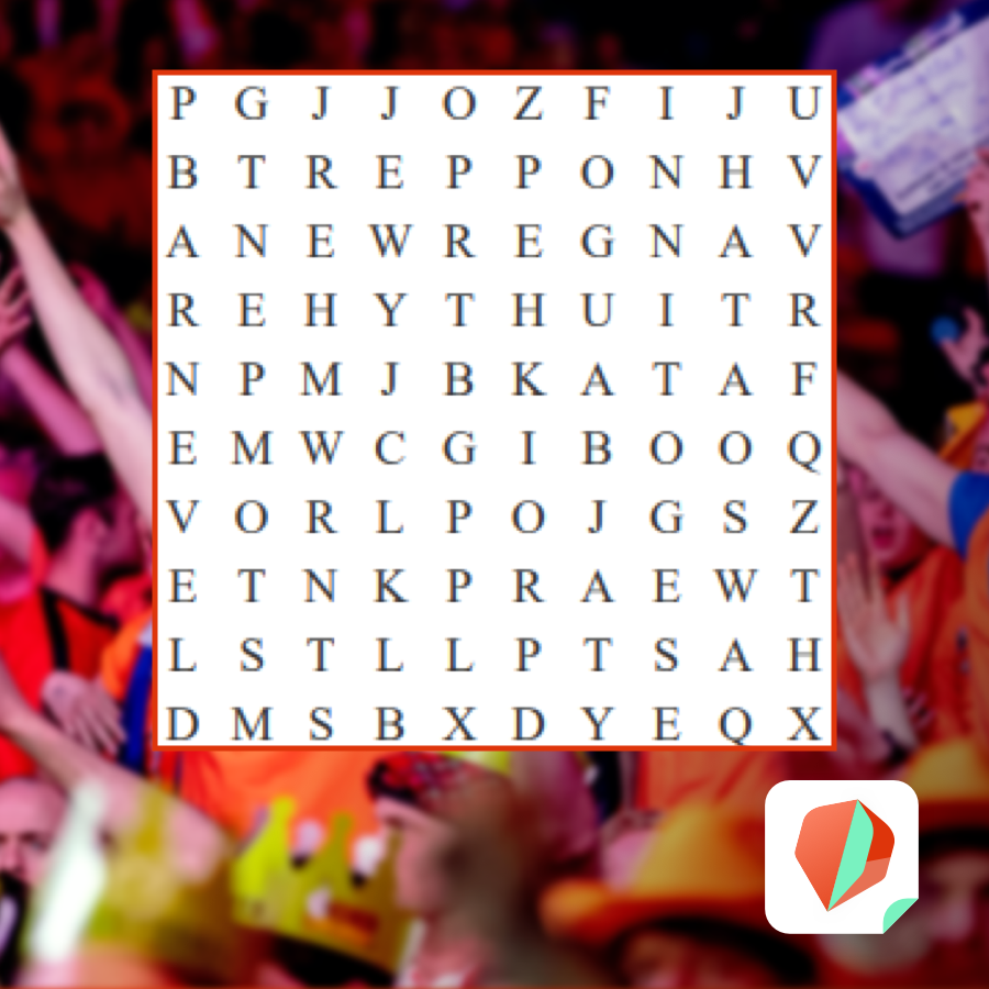 GameOnDartsApp's tweet image. Kunnen jullie de namen van de Nederlandse (oud-) darters terugvinden? 🧡

#GameOn #dartkoning #darts