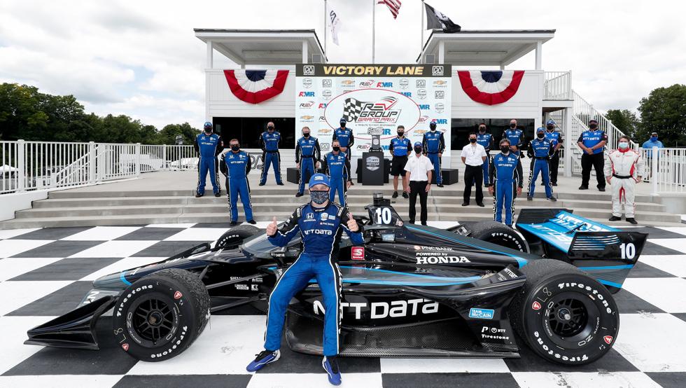 HoursofRacing's tweet photo. One year ago, @FRosenqvist scored his 1st career @IndyCar win at @roadamerica #IndyCar #REVGroupGP https://t.co/9WQkx1rFcc