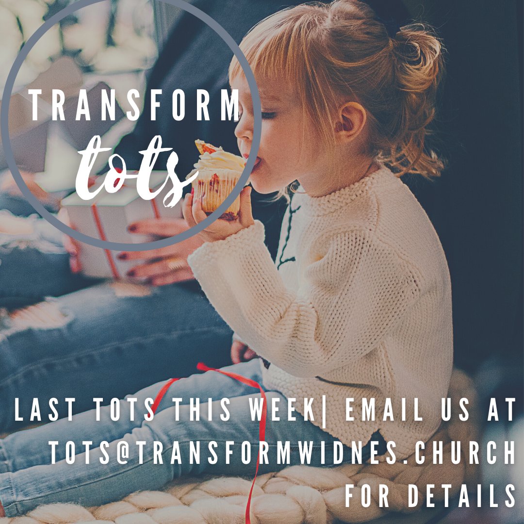 TransformWidnes's tweet image. Last Transform Tots this week before the summer break 😪

Email us at tots@transformwidnes.church for all the details!
