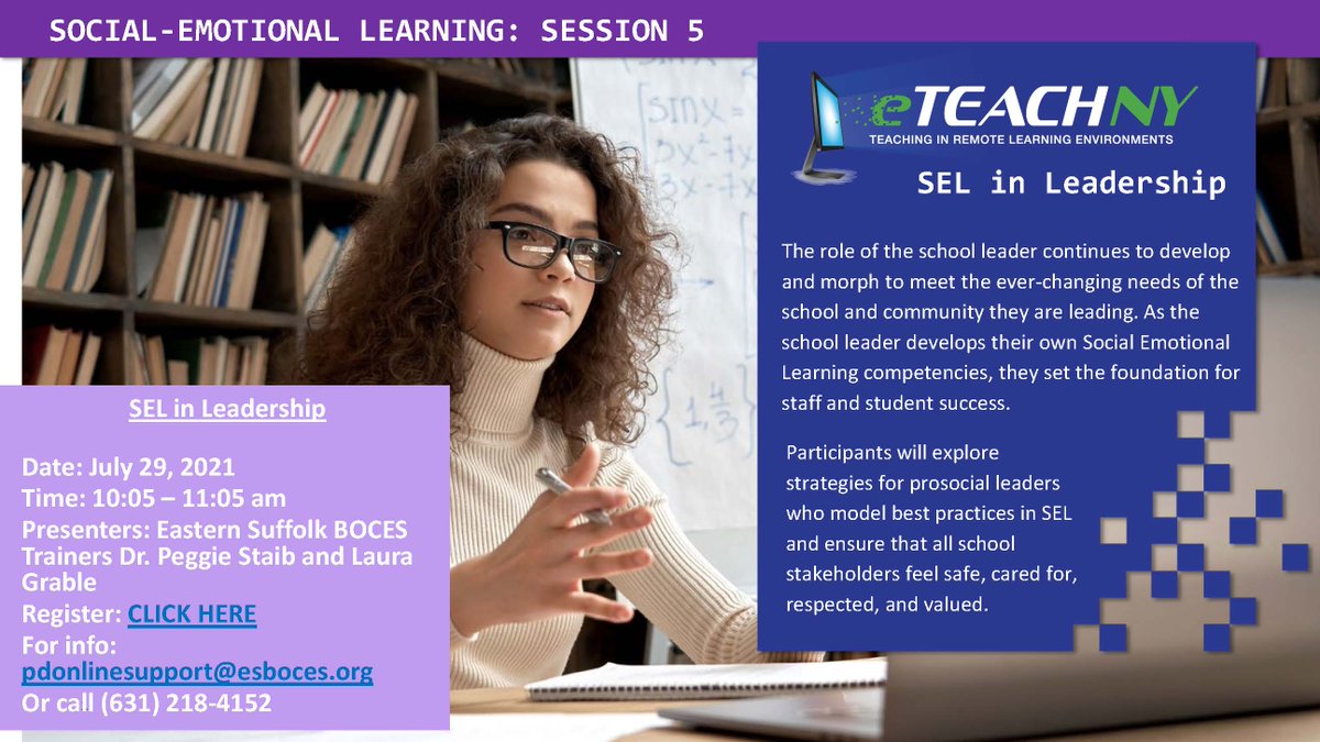 Eastern Suffolk BOCES (@esboces) on Twitter photo EDUCATORS: follow the link for more information and to register -- tinyurl.com/pkkaktsr
Questions? PDonlineSupport@esboces.org EDUCATORS: follow the link for more information and to register -- tinyurl.com/pkkaktsr
Questions? PDonlineSupport@esboces.org