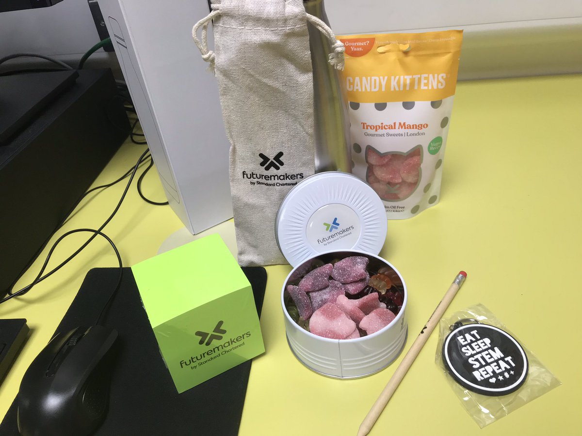 Thank you <a href="/Stemettes/">Stemettes ® ♥★#●+</a> our #TownleyYear10 #TownleyComputing students were delighted to receive their goody bags for attending the Careers in Cyber Security Workshop sponsored by <a href="/StanChart/">Standard Chartered</a> part of the #Futuremakers inspiring careers program <a href="/TownleySTEMs/">STEM at Townley Grammar</a>