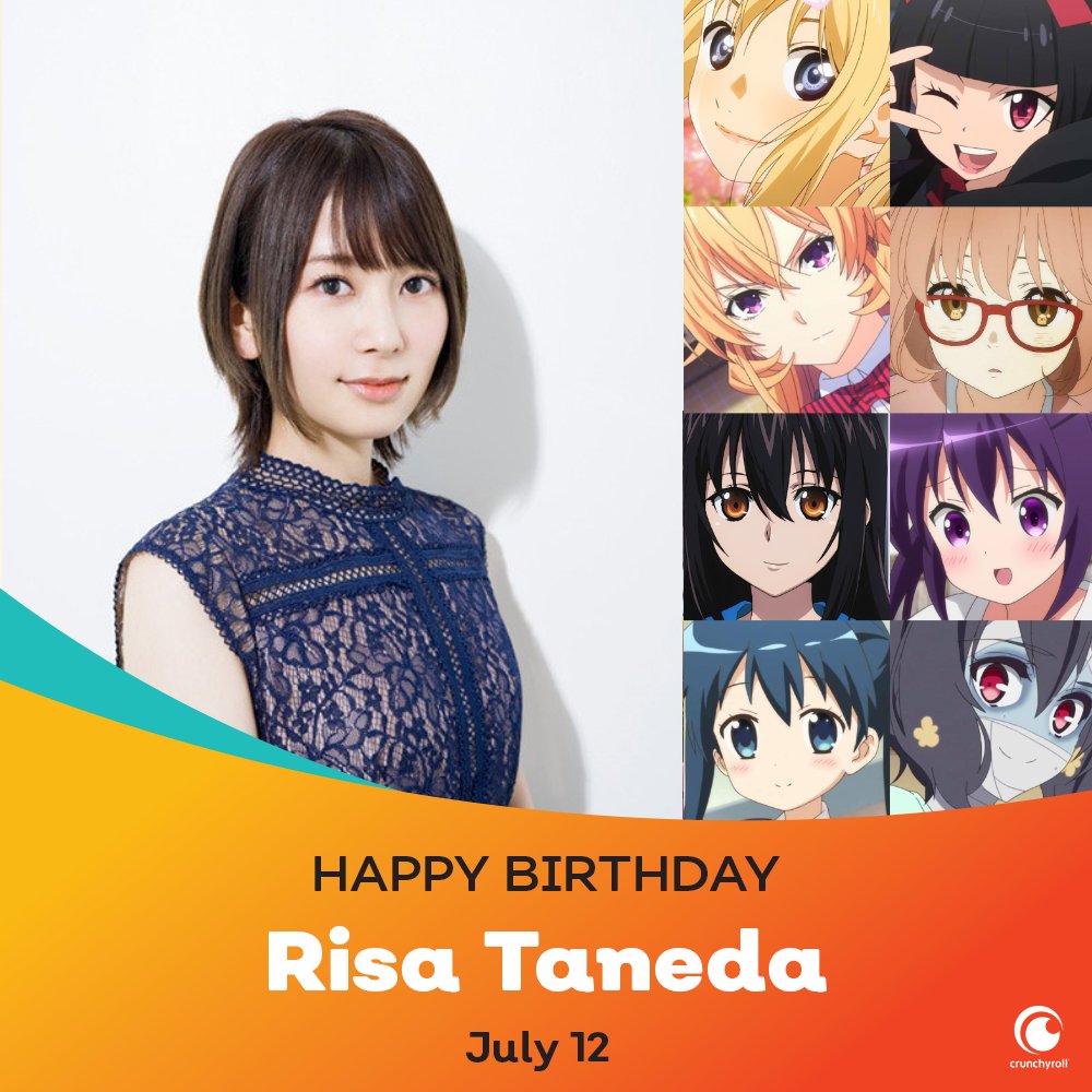 Crunchyroll.pt - (12/07) Feliz aniversário, Risa Taneda! 🎉