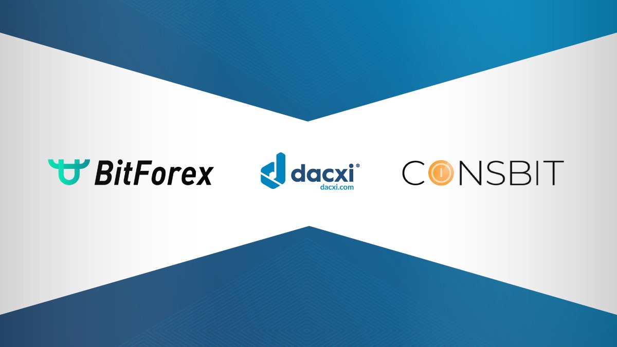 DacxiCoin's tweet photo. We're delighted to announce the listing of Dacxi (DACXI) on @bitforexcom and @c0insbit!
This is a milestone achievement for us, and we are looking forward to sharing more updates with you as we head into this exciting new phase!
 
#Dacxi #DacxiCoin #cryptocurrency #cryptowealth https://t.co/xpcWJWDmUV