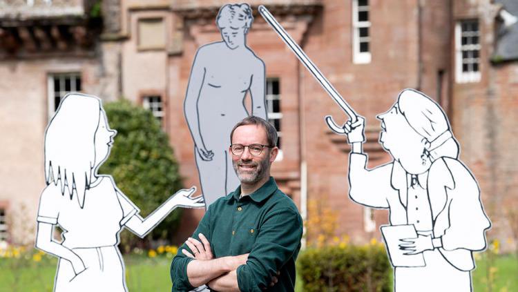 studiolatest's tweet photo. #MickPeter: ‘The project was pleasingly indulgent, a free pass to propose almost anything’
#interview with @mickpeter_ @Hospitalfield by @ChristianaSpens #Gerroff
https://t.co/jG6mg0NVtd https://t.co/c6jhRXvM4x