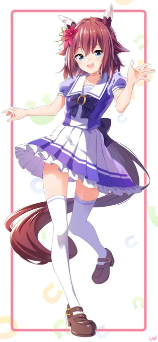 サクラチヨノオー🌸
#ウマ娘 #ウマ娘プリティーダービー 
#サクラチヨノオー 