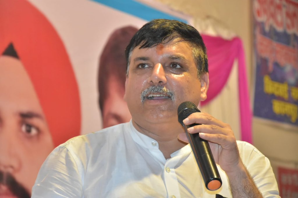Sanjay Singh AAP tweet media