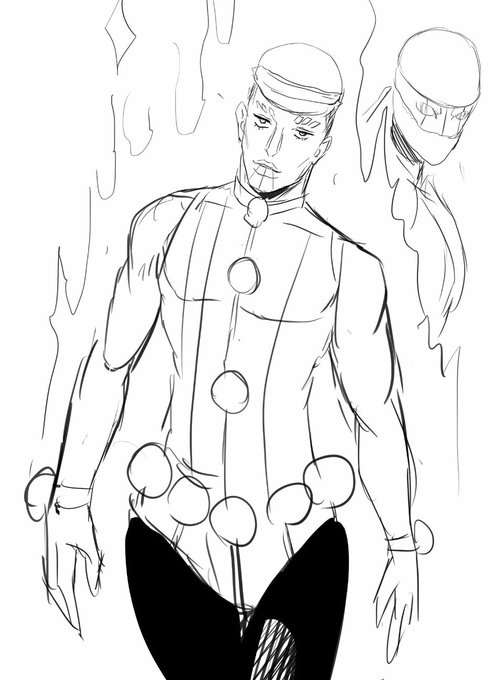 ジョジョ5部のマリトッツォ描きました。
フーゴvs マリトッツォは5部のベストバウトだと思ってます! 