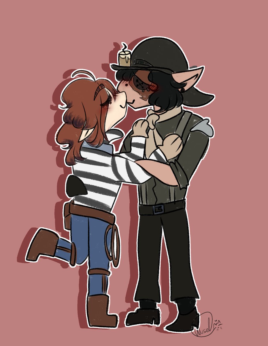 TheuglyghostA's tweet photo. Im so lazy with everything I draw so I shall only give you one Nortluca crumb

#IdentityV #IdentityVfanart #Nortluca https://t.co/D3xElKDfra