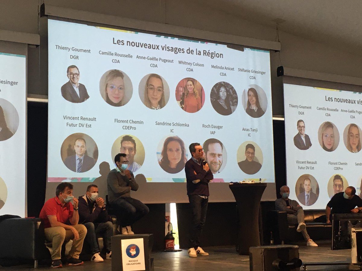 Lancement du séminaire des Forces Commerciales de la région Nord-Est 📊 Discours d’introduction réalisé par @ThierryGMT tout en présentant les nouveaux visages de l’équipe des <a href="/Coachsdesventes/">CoachsDesVentes</a> 🧸