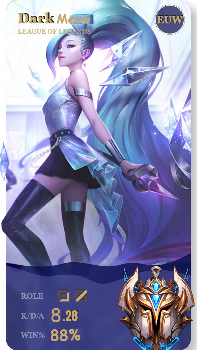 Im so proud of my Gf she is such a good League Player*innen respect and Love <a href="/DarkMeow6/">DarkMeow</a>