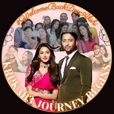 The D-Day is here! Dont forget to join the celebration after the episode airs tonight! 

Common dp for us all to use for the celebration! 

Ht - #WelcomeBackDevakshi
Phrase - KRPKAB 3 JOURNEY BEGINS  #NewProfilePic #KRPKAB