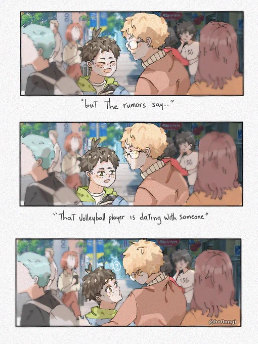 Tskym week day 1: date🤭
#tskymweek2021 #tsukkiyama 