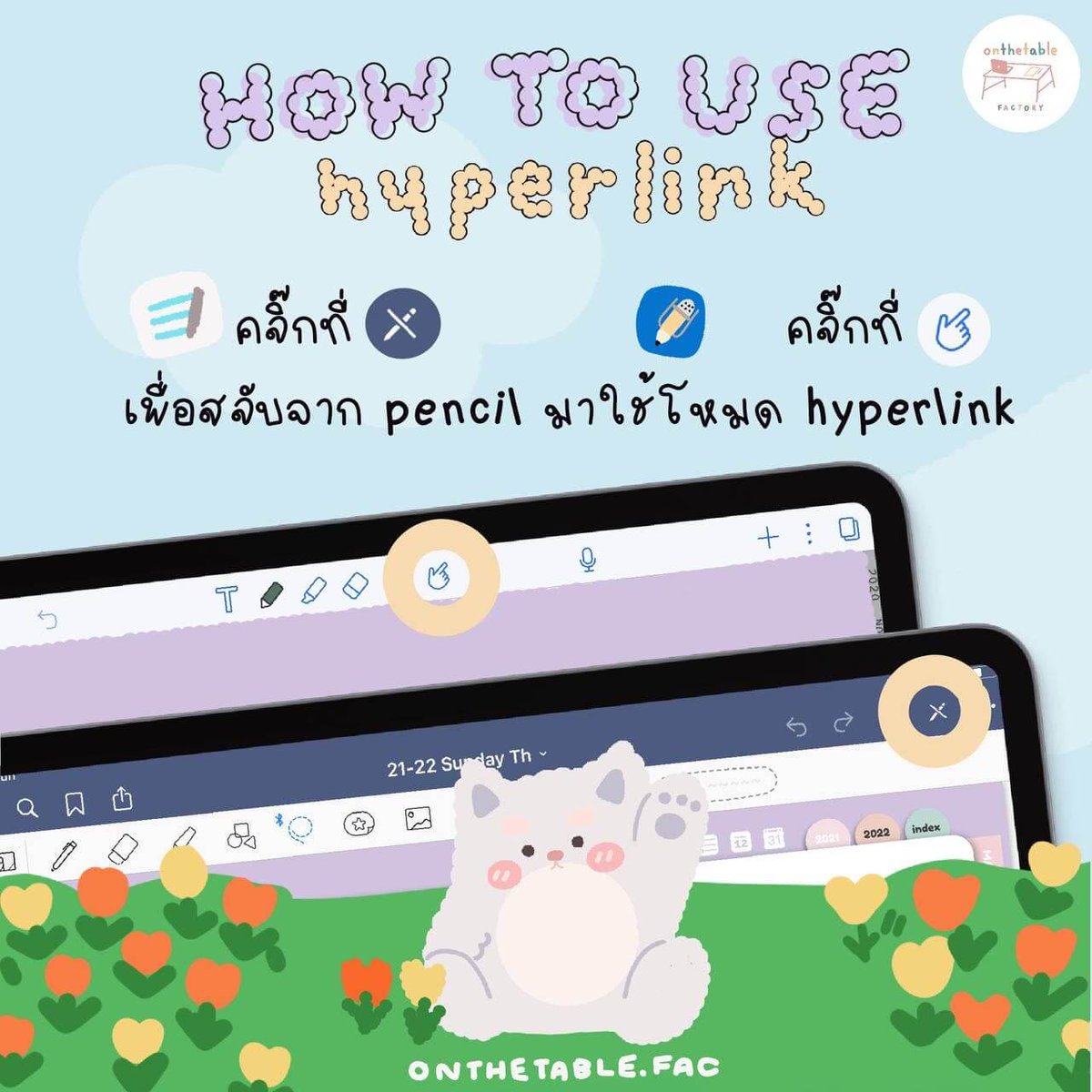 เทมเพลต Goodnotes - digital planner tweet media