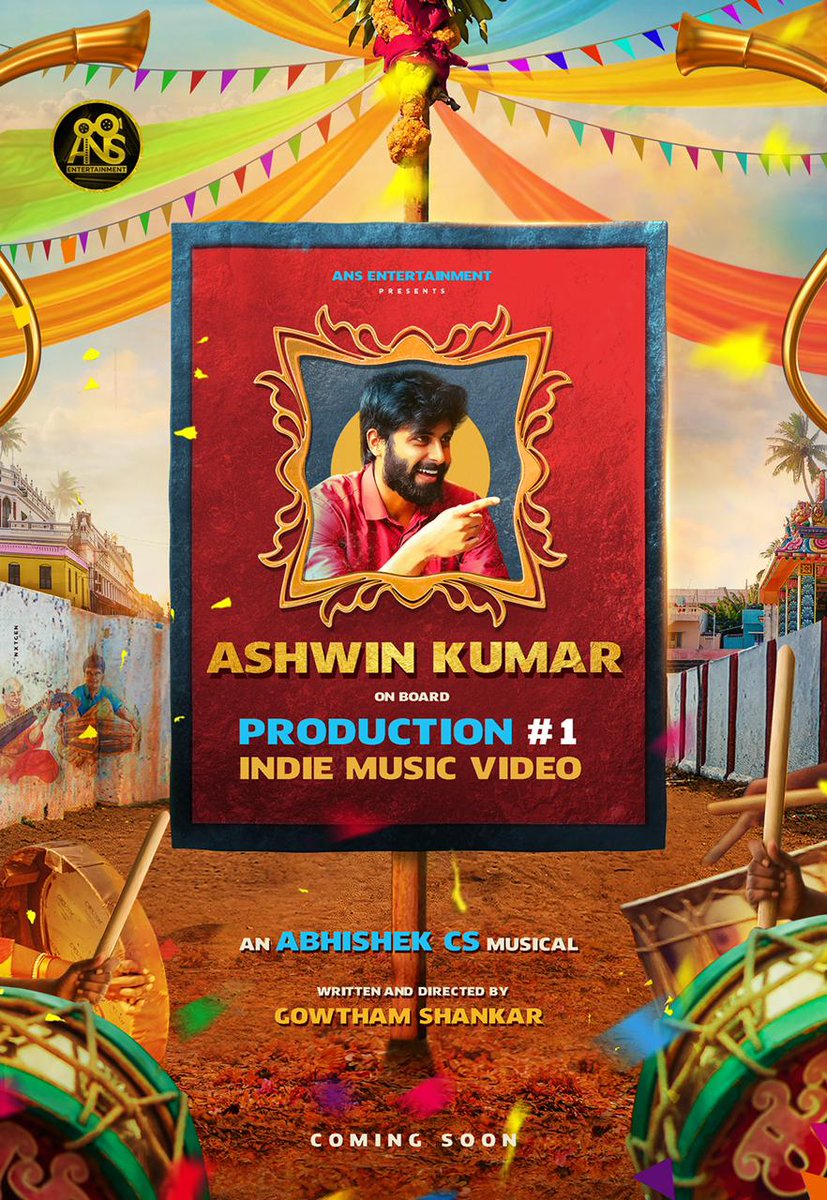 Sathish (@prosathish) on Twitter photo Latest Sensation <a href="/i_amak/">Ashwin Kumar</a> on board for #ANSEntertainment <a href="/2021Ans/">ANS ENTERTAINMENT 2021</a> Production No 1 - Indie Music Video
Director @gowtham70763224
Producers <a href="/stelsonjoe/">nic stelson joe</a> <a href="/rm_nagappan/">Nagappan RM</a> <a href="/anand95428804/">Anand</a>
π΅ <a href="/abhishekcsmusic/">abhishek</a>
π₯ @goutham_george
βοΈ <a href="/lyricistRam/">Ram_lyricist</a>
π <a href="/Sridevistylist/">Sridevi Gopalakrishnan</a>
<a href="/Nemiro2020/">Nemiro</a> <a href="/teamaimpr/">Team AIM</a> Latest Sensation <a href="/i_amak/">Ashwin Kumar</a> on board for #ANSEntertainment <a href="/2021Ans/">ANS ENTERTAINMENT 2021</a> Production No 1 - Indie Music Video
Director @gowtham70763224
Producers <a href="/stelsonjoe/">nic stelson joe</a> <a href="/rm_nagappan/">Nagappan RM</a> <a href="/anand95428804/">Anand</a>
π΅ <a href="/abhishekcsmusic/">abhishek</a>
π₯ @goutham_george
βοΈ <a href="/lyricistRam/">Ram_lyricist</a>
π <a href="/Sridevistylist/">Sridevi Gopalakrishnan</a>
<a href="/Nemiro2020/">Nemiro</a> <a href="/teamaimpr/">Team AIM</a>