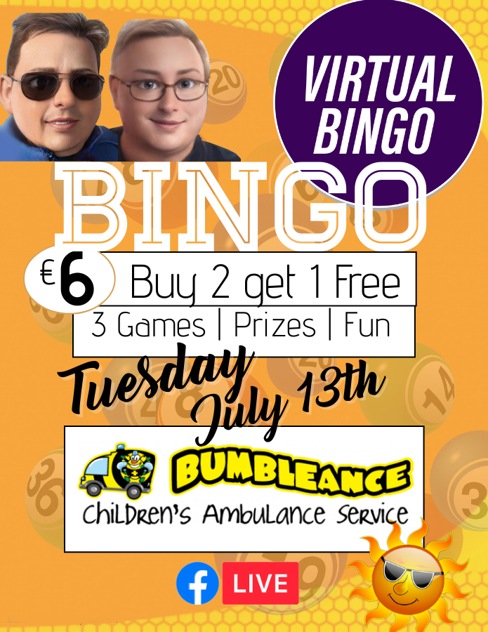 The Lucky#13 Jackpot is now sitting at €230.00
#givingtuesday2021 #charityfundraiser #CharityTuesday
#BINGO #Virtual #PLAYBINGO
#SaoirseFoundation <a href="/BeeForBattens/">Tony Heffernan a DAD</a> 
Short Ticket Link =>> bit.ly/3hH4xFl