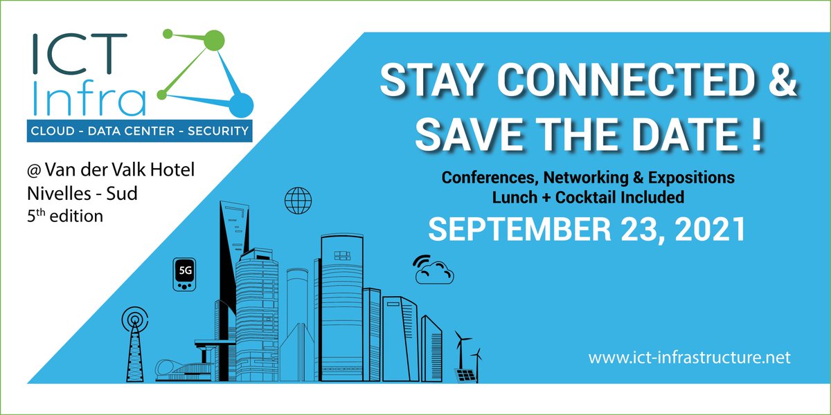 ICTInfra_'s tweet photo. !!!!!!! WE ARE BACK !!!!!!!

Événement - 23 septembre 2021 @Van der Valk Hotel Nivelles-Sud
INSCRIPTIONS : ICT Infra -  https://t.co/iJ9XvoKVwO https://t.co/QxwdRt7SPt