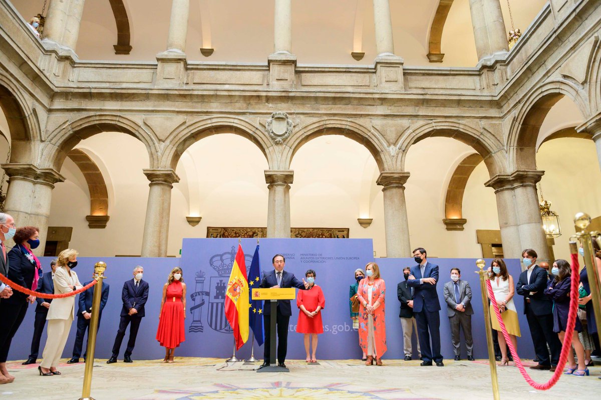 "We are going to explain abroad that #Spain is a safe destination. Not in vain are we leading the world in #vaccine numbers. To this end, we will work side by side with all government departments."