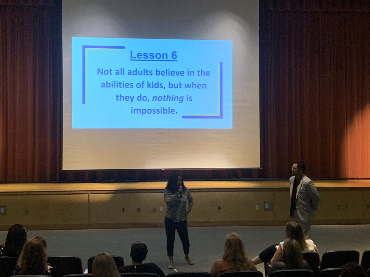 mrroa's tweet image. A great Volusia LEARNS! kickoff with @VCSSuperFritz sharing his leader story! Thank you Ms. Wilson for joining @volusiaschools and sharing with us! TY Dr. Fritz for your #leadership. #VCSLEARNS