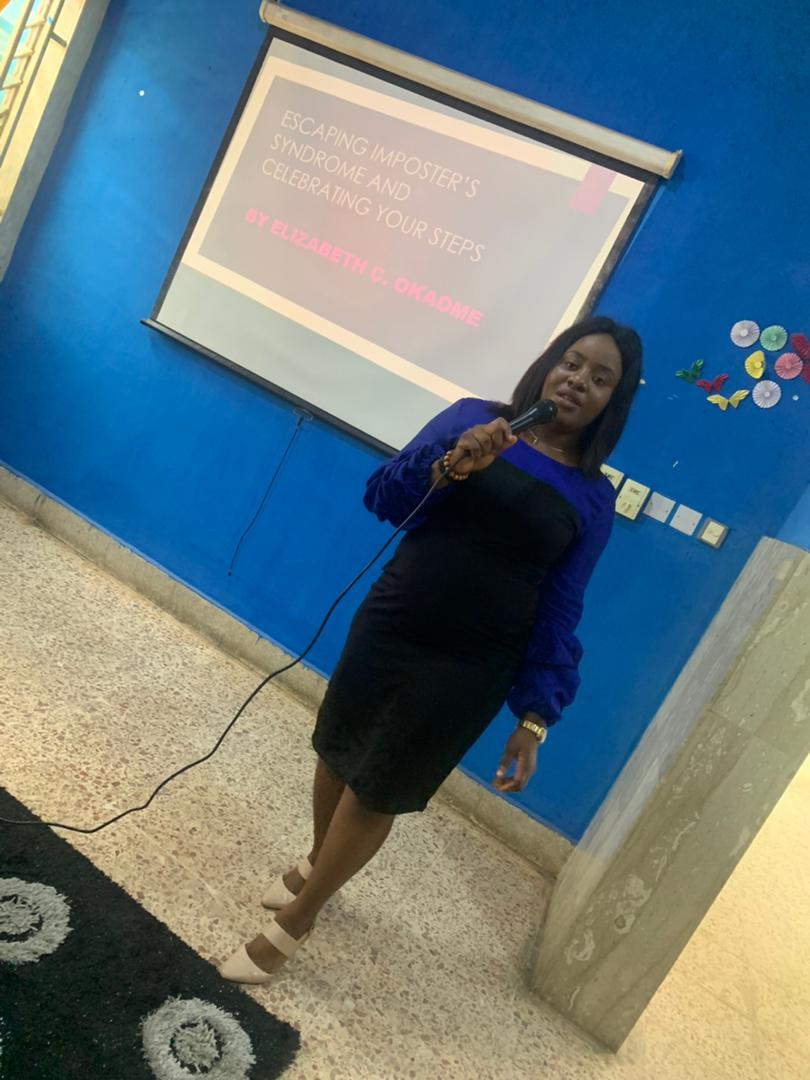 empowerhercom's tweet image. &quot;You are your biggest supporter and cheerleader,don&apos;t let anybody decide for you &quot;  Elizabeth Okaome
#WomenInTech 
#EmpowerHer 
#MidTowntechHub 
#Eokaome