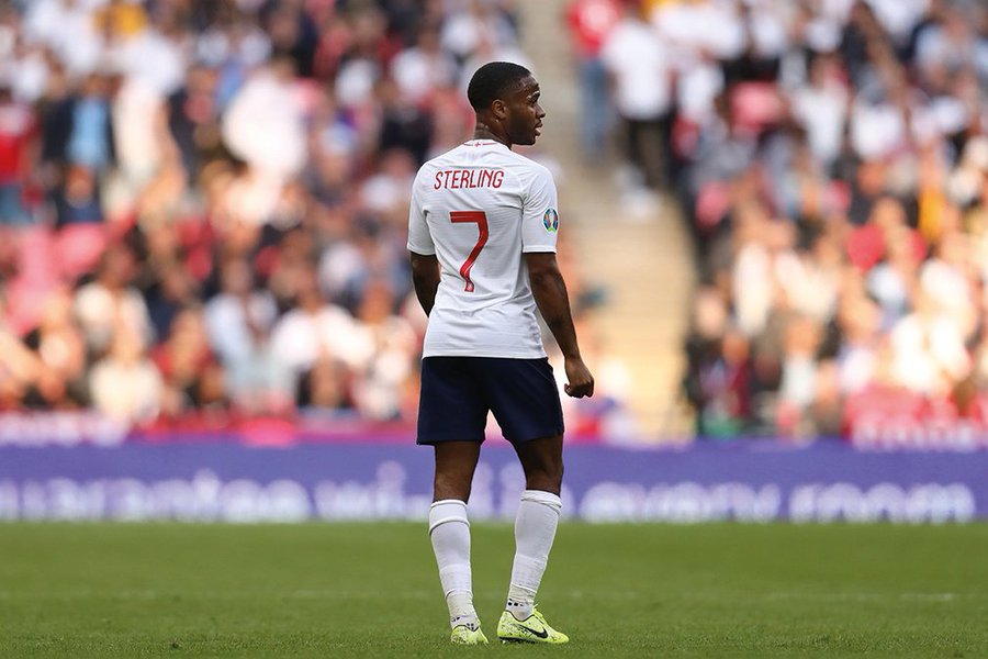 Brent_Council's tweet photo. The England team played their hearts out. Despite the result we are hugely proud of all of them, not least our very own #BoyFromBrent @sterling7 https://t.co/YgBEUveydt