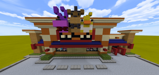 MCPEDL's tweet photo. FNaF1 Map - https://t.co/VYa8R3P5AO - By Falcoe https://t.co/VyExOI4Mxc